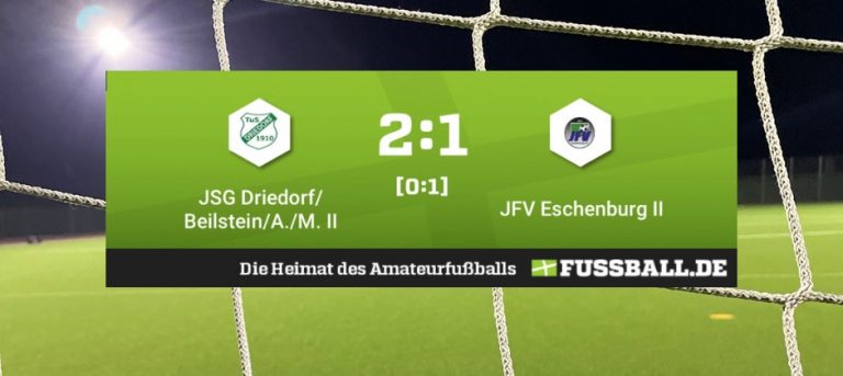 D2 JSG Driedorf-Beilstein siegt mit 2:1