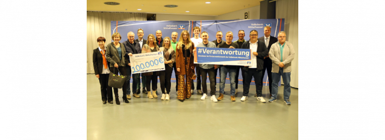 TuSpo Nassau gewinnt bei der Aktion „Gemeinsam für Mittelhessen“ der VOBA Mittelhessen € 5.000,00