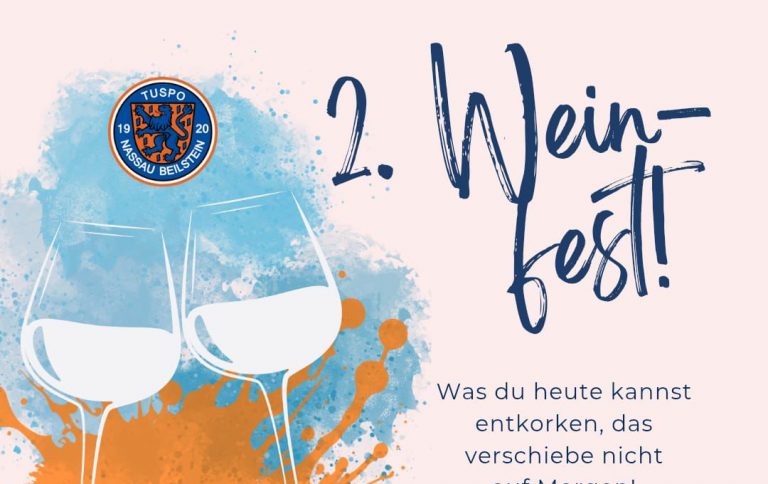 🍷 2. Weinfest beim TuSpo Nassau Beilstein 🍷